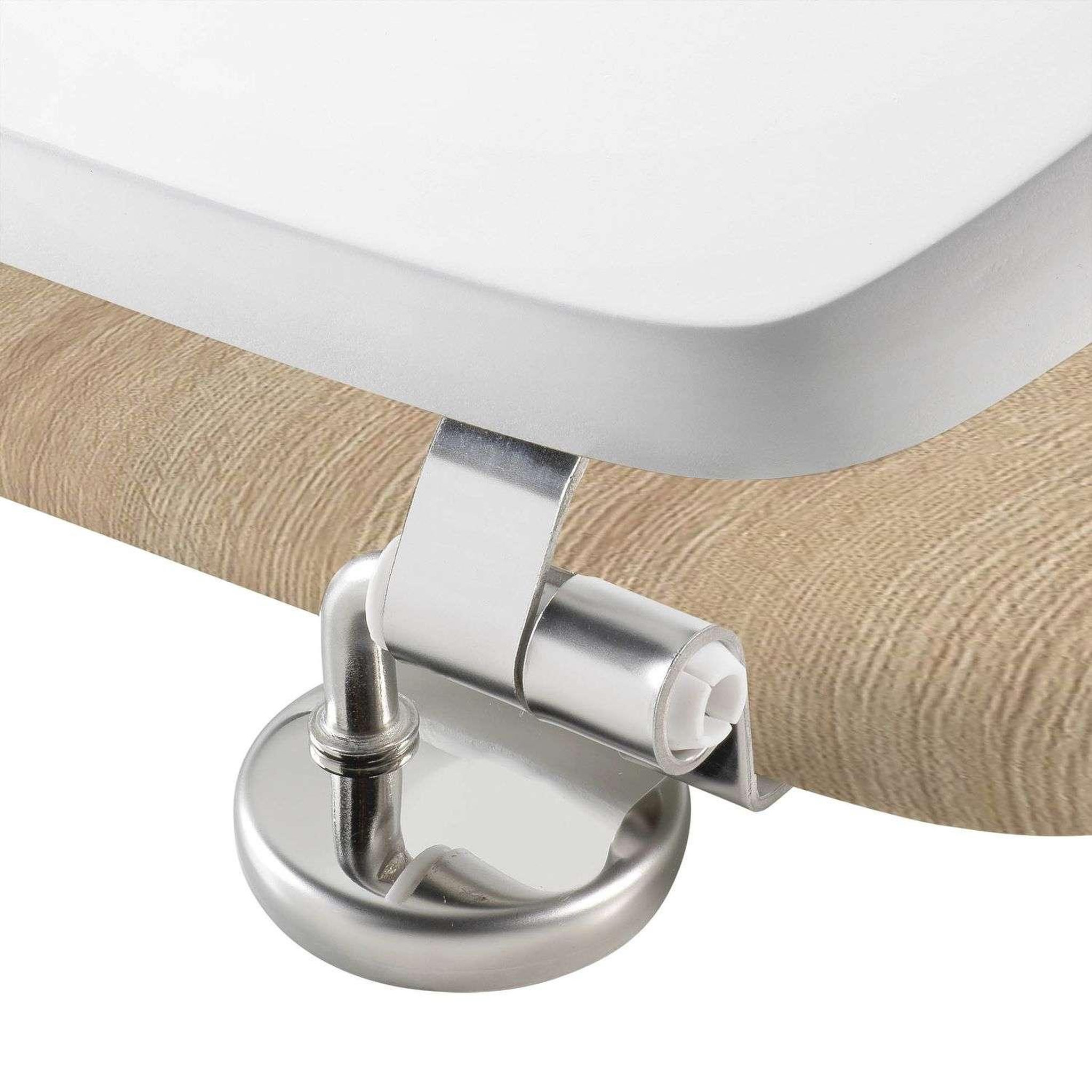 Voir la diapositive 4 : TOILINUX Abattant et brosse wc varadero - blanc et vert