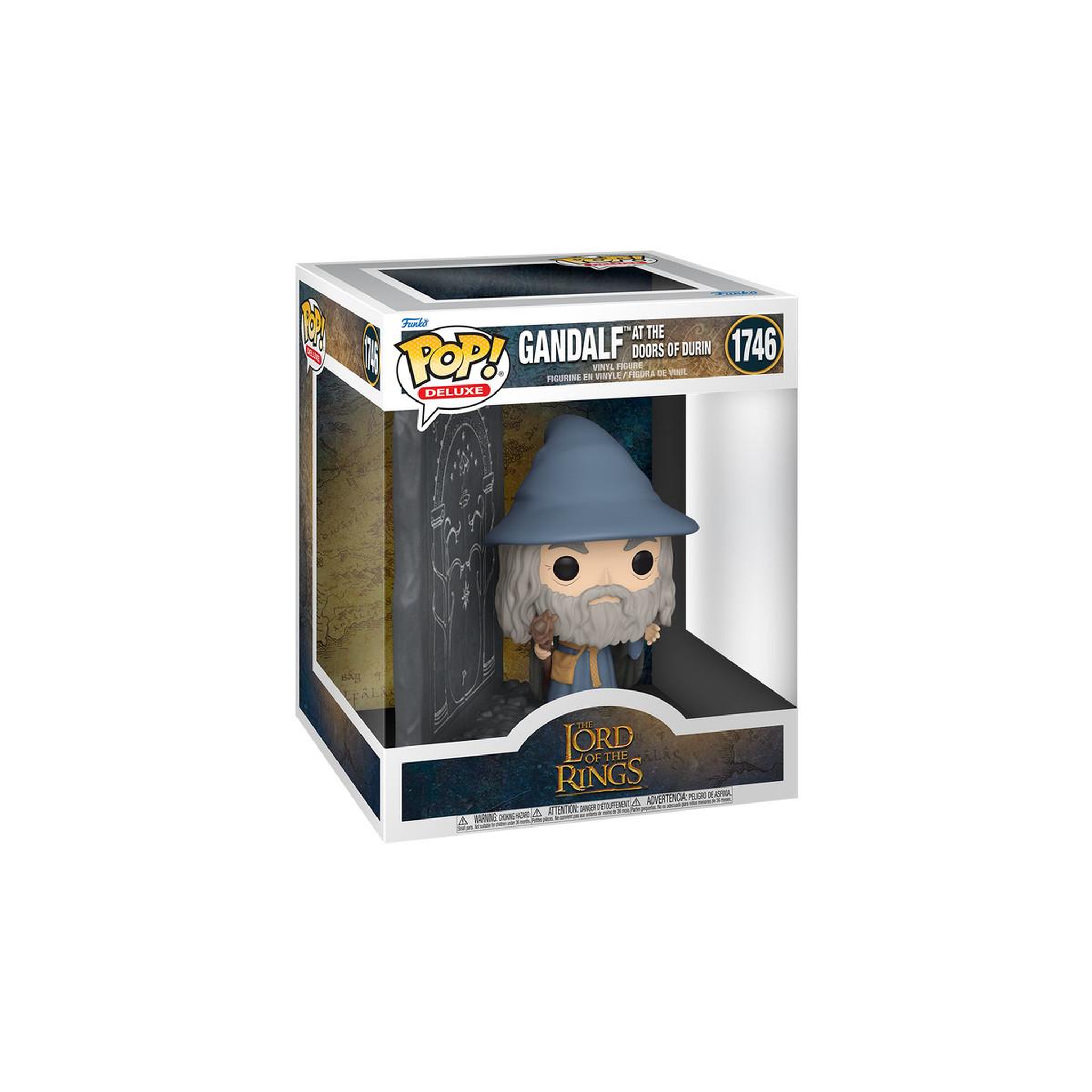Voir la diapositive 3 : Funko Figurine Funko Pop Deluxe Le Seigneur des Anneaux Gandalf Glow in the Dark