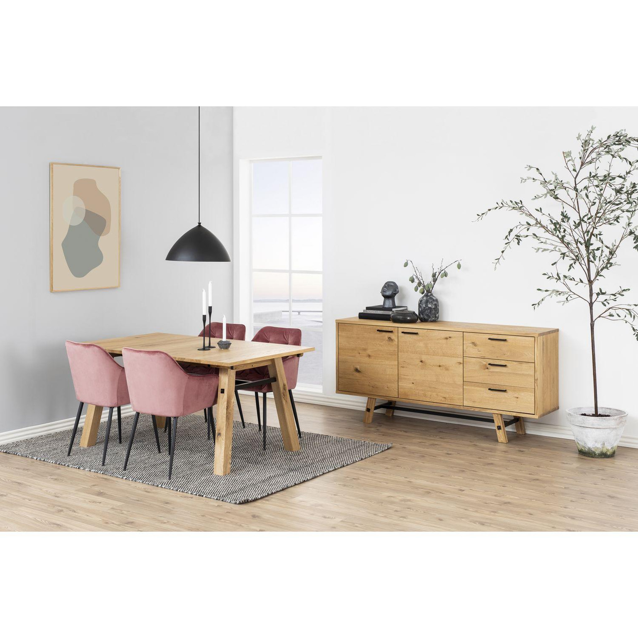 Voir la diapositive 5 : TOILINUX Lot de 2 chaises de salle à manger florie avec accoudoirs effet velours