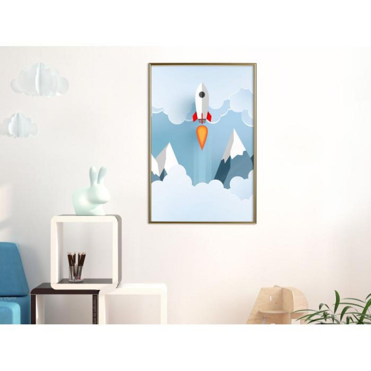 Paris Prix Affiche Murale Encadrée  Bye Bye Earth