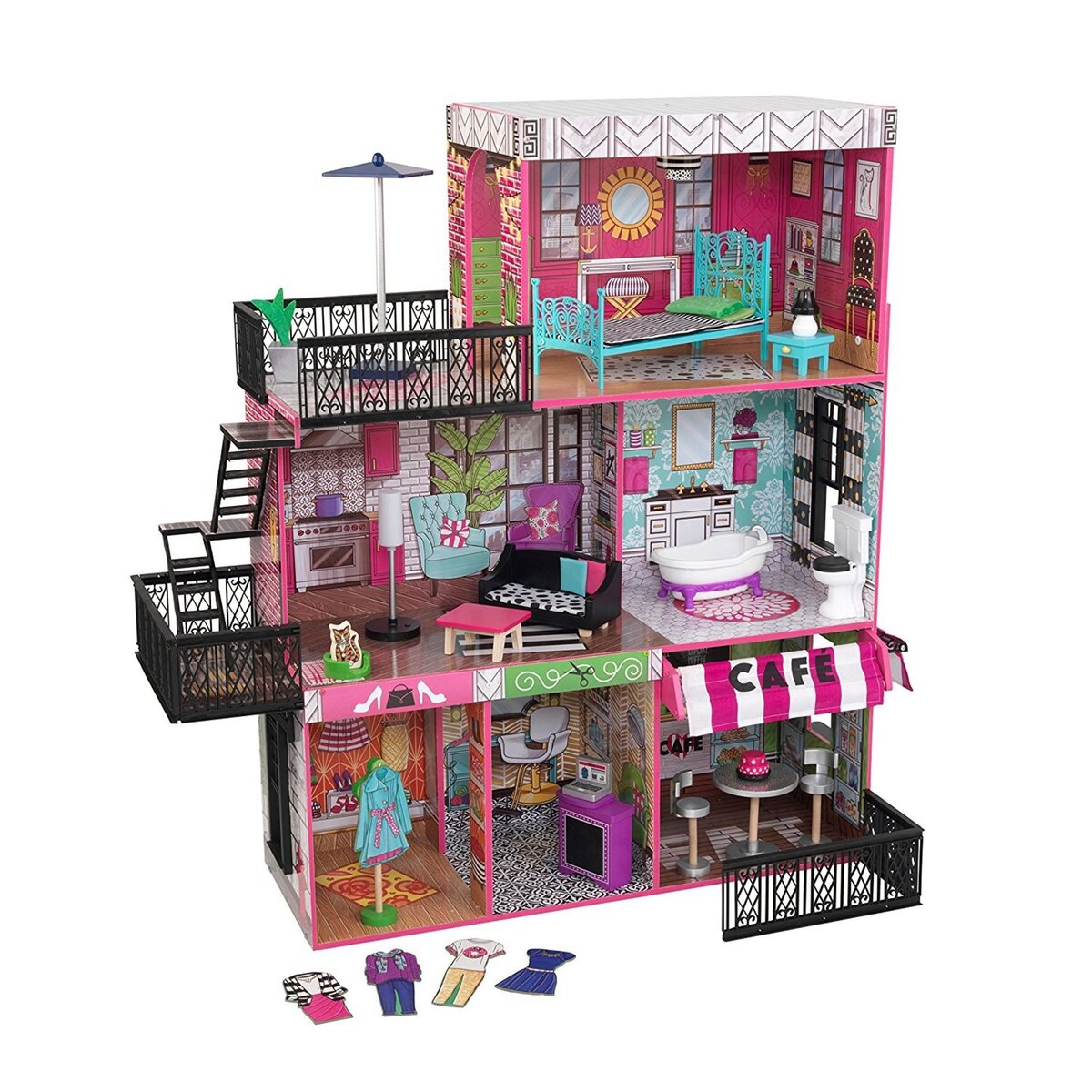 Kidkraft Maison de poupées Loft Brooklyn