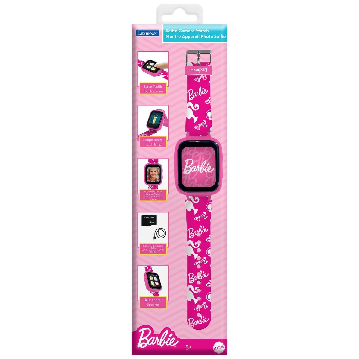 Lexibook Montre avec camera Barbie