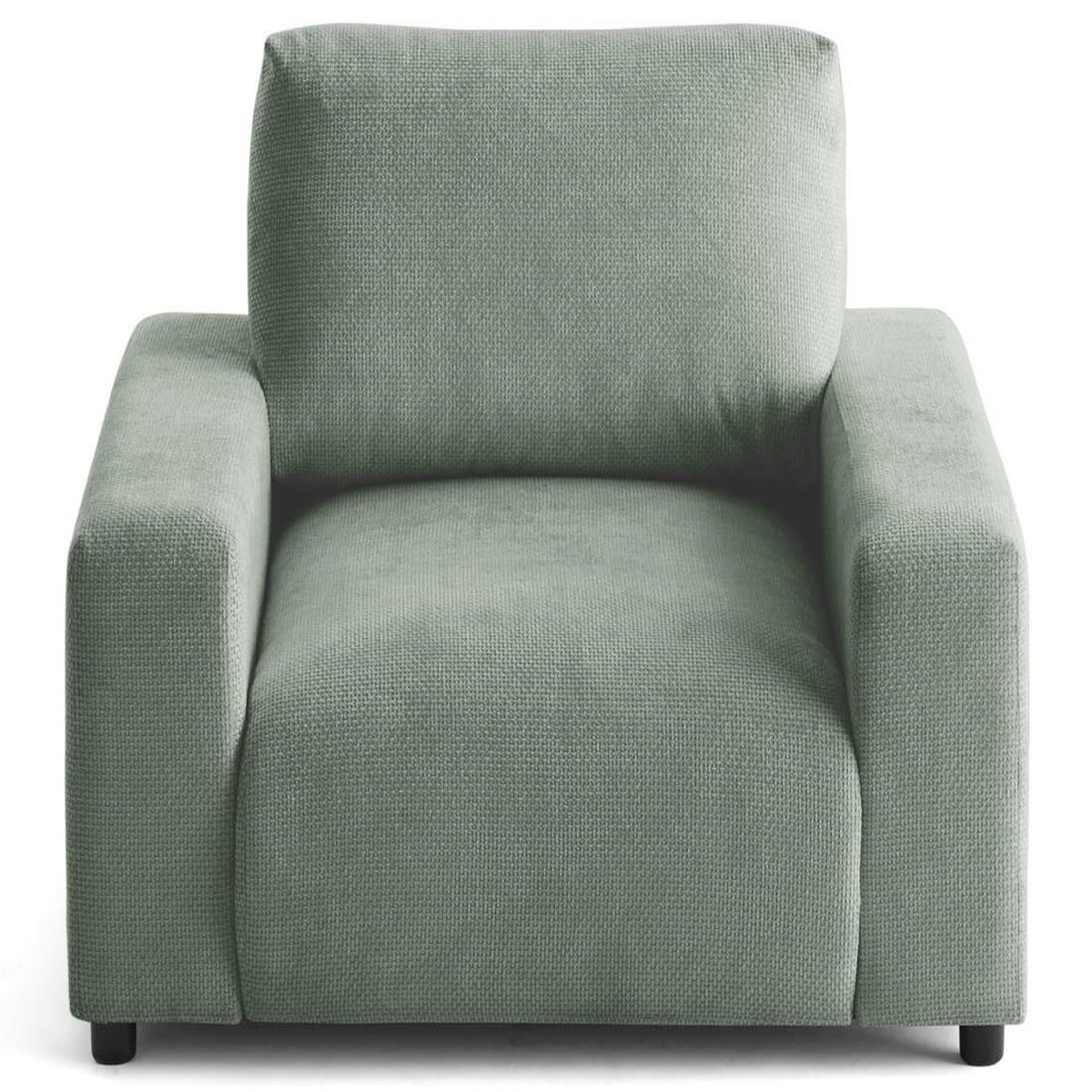 LISA DESIGN Pivoine - fauteuil en velours texturé