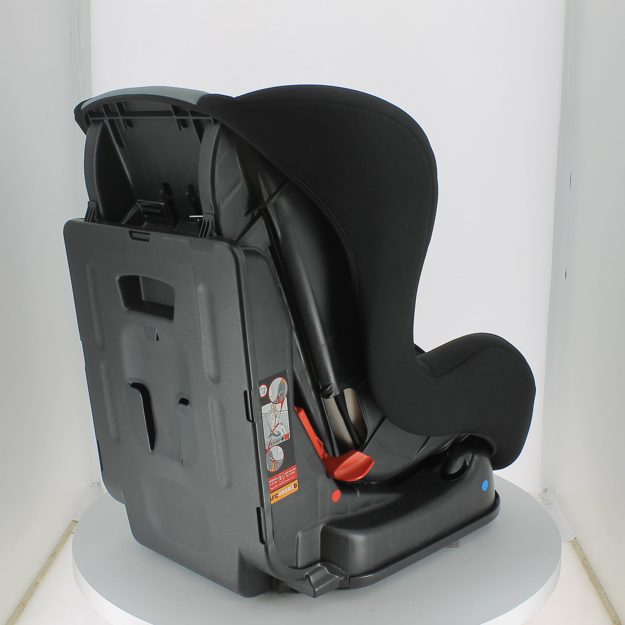 Voir la diapositive 3 : AUCHAN BABY Siège auto groupe 0/1/2 A20 gris