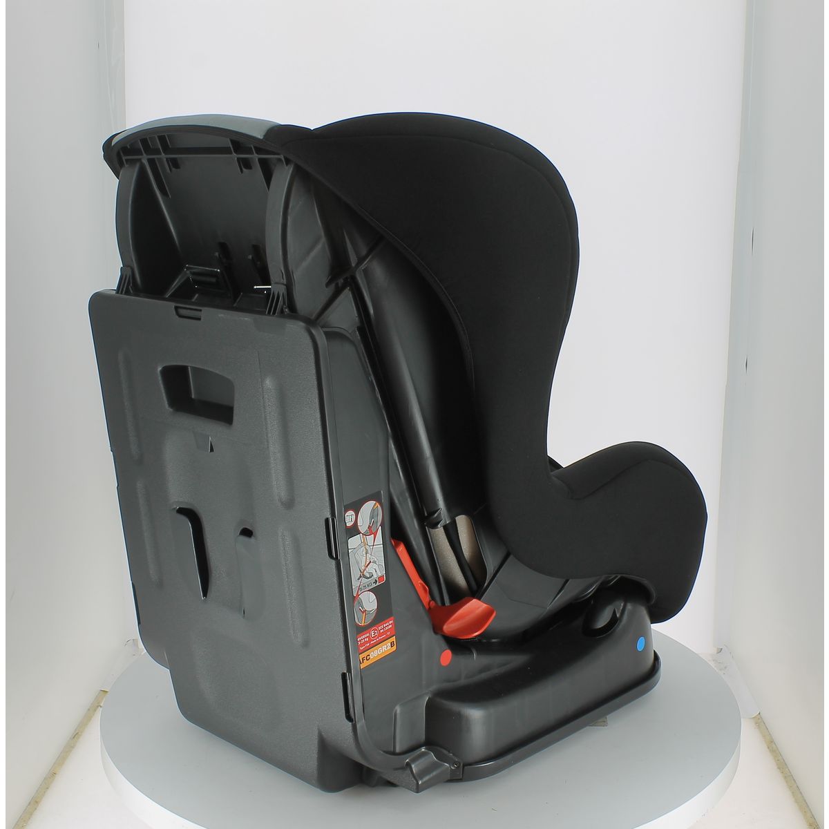 AUCHAN BABY Siège auto groupe 0/1/2 A20 gris