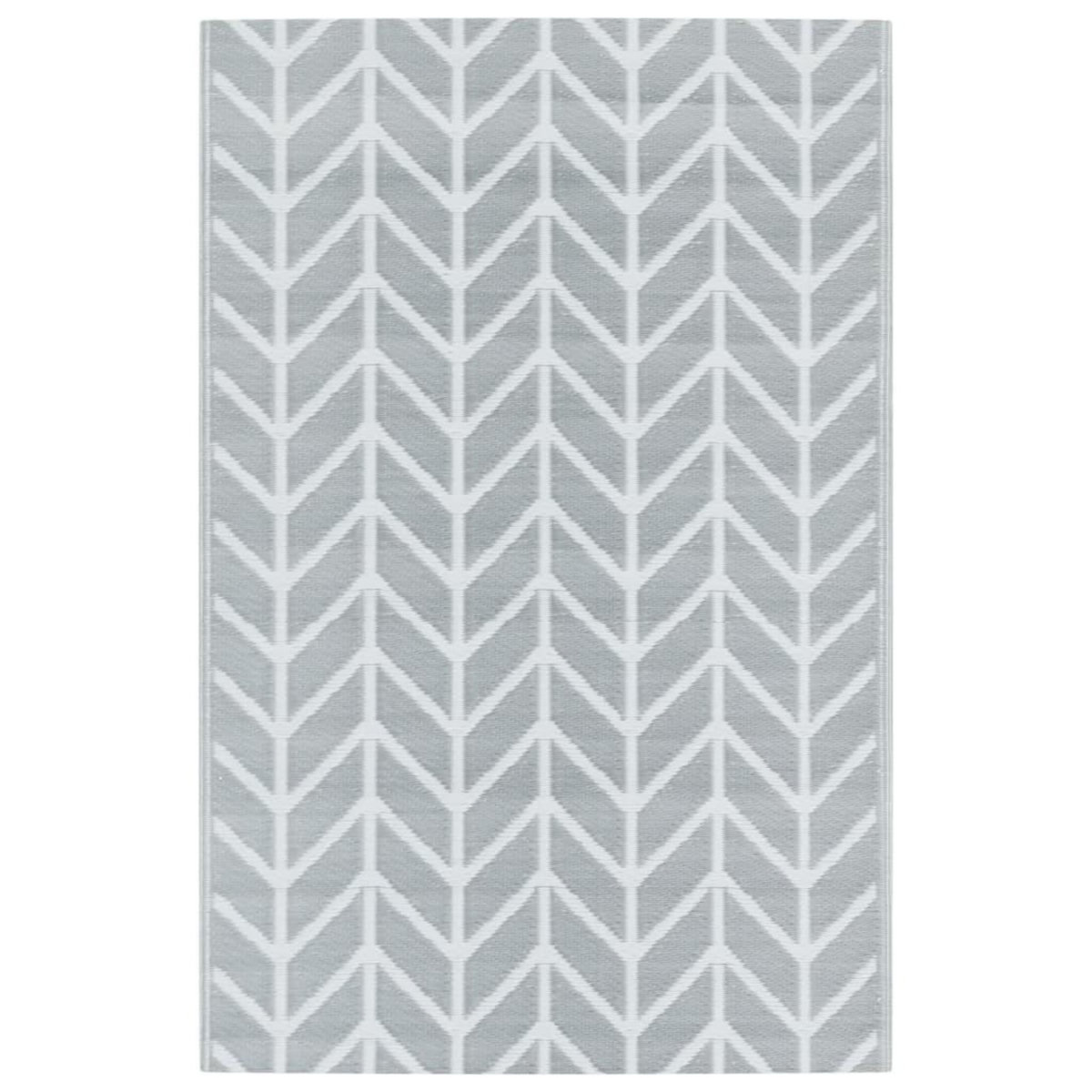 VIDAXL Tapis d'exterieur ARAKIL Gris 190x290 cm PP