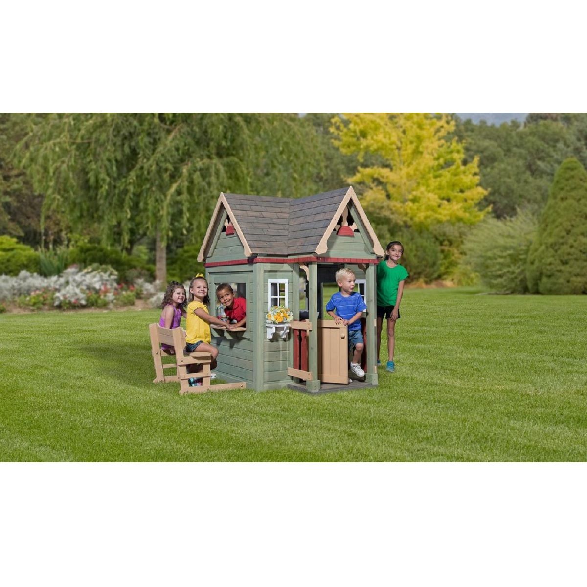 PRAGMA Maisonnette bois Victorian