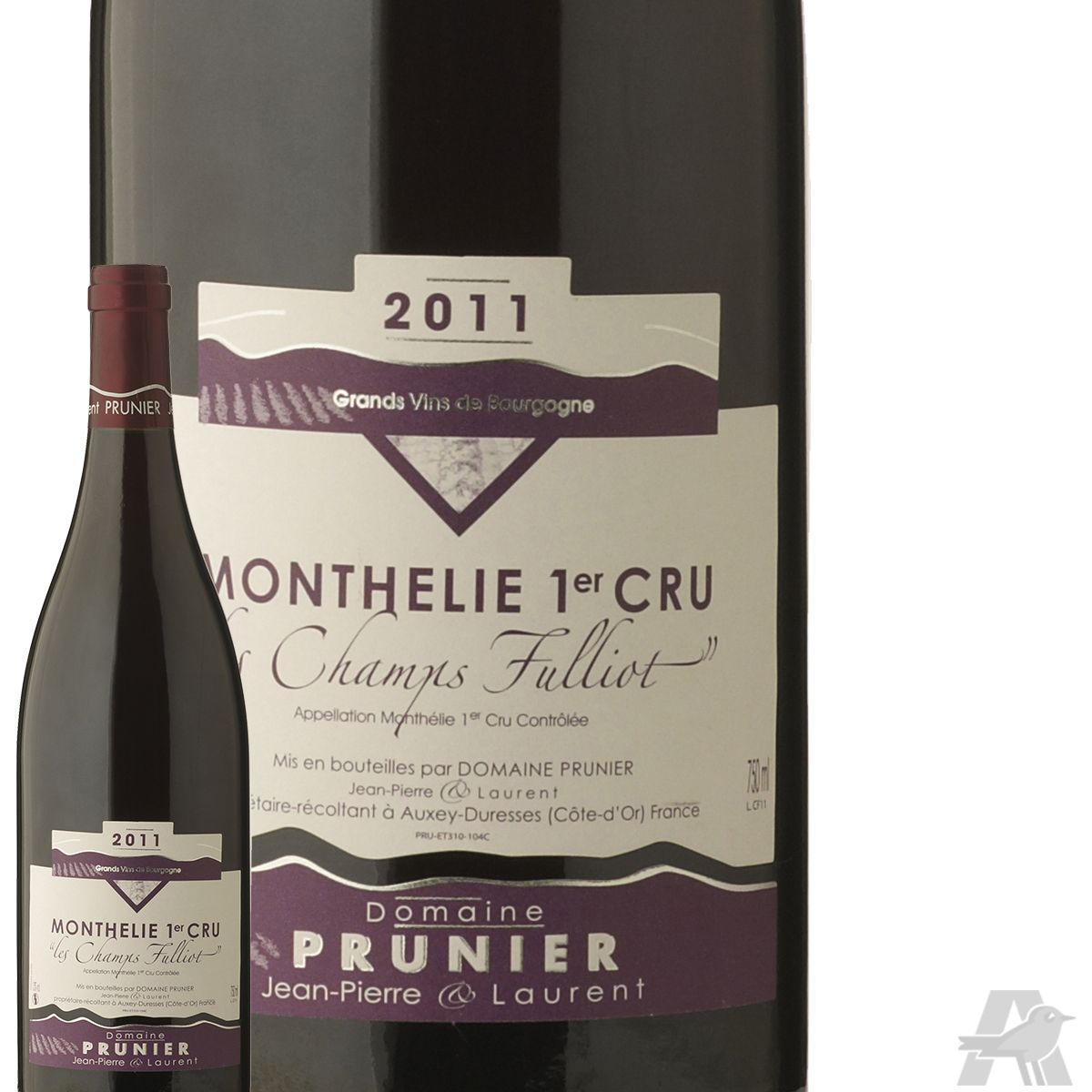 Domaine Prunier Monthelie Les Champs Fuillots Rouge 2011
