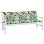 Voir la diapositive 3 : VIDAXL Coussins de banc de jardin lot de 2 multicolore tissu Oxford