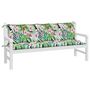 Voir la diapositive 3 : VIDAXL Coussins de banc de jardin lot de 2 multicolore tissu Oxford