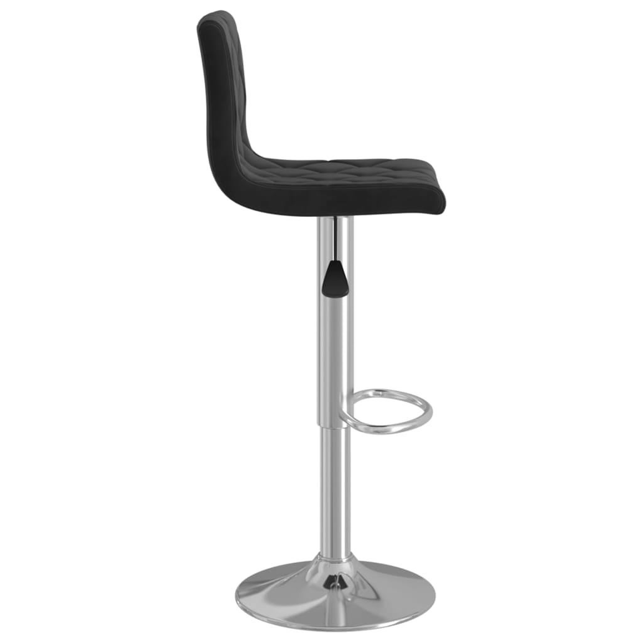 Voir la diapositive 5 : VIDAXL Tabourets de bar lot de 2 noir velours