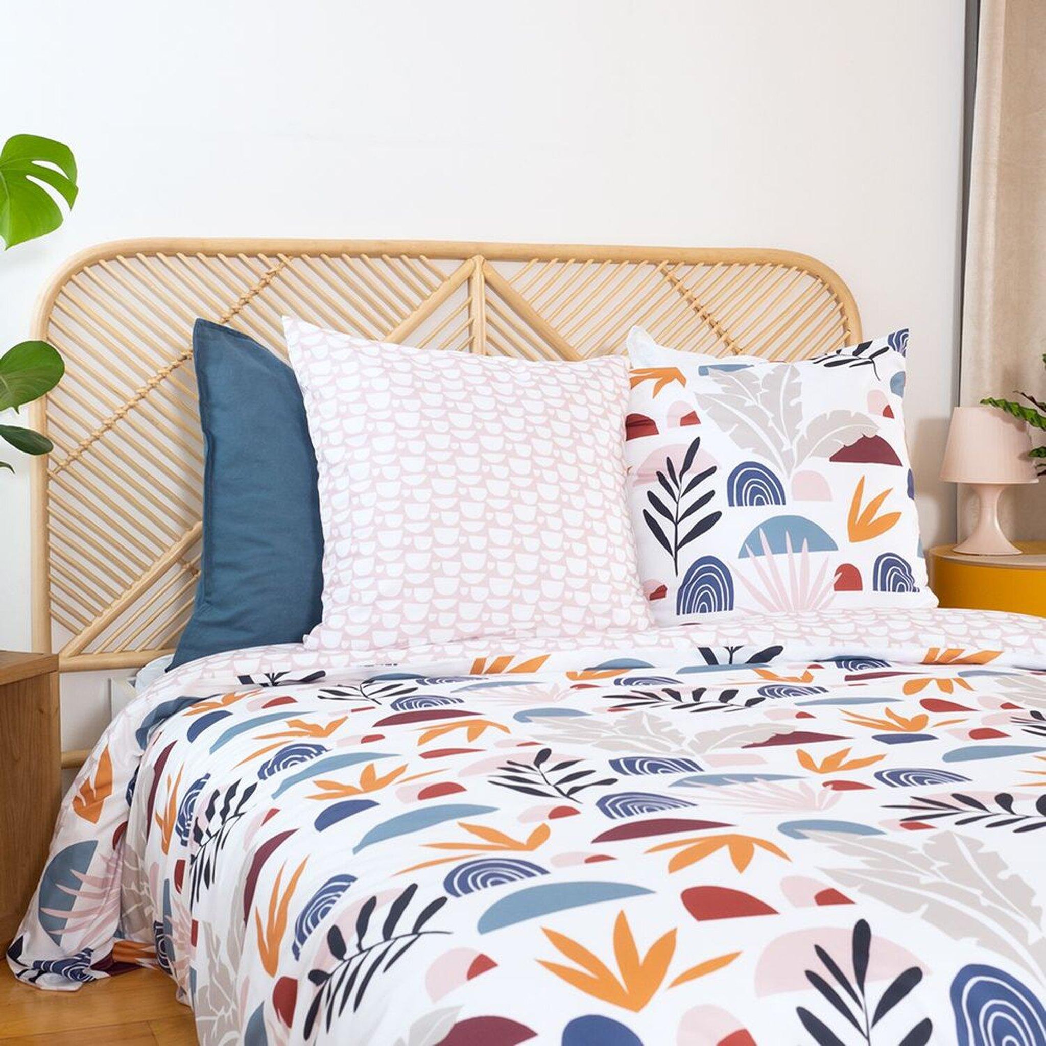 Voir la diapositive 6 : Home collection Parure housse de couette 100%polyester 72gsm domy
