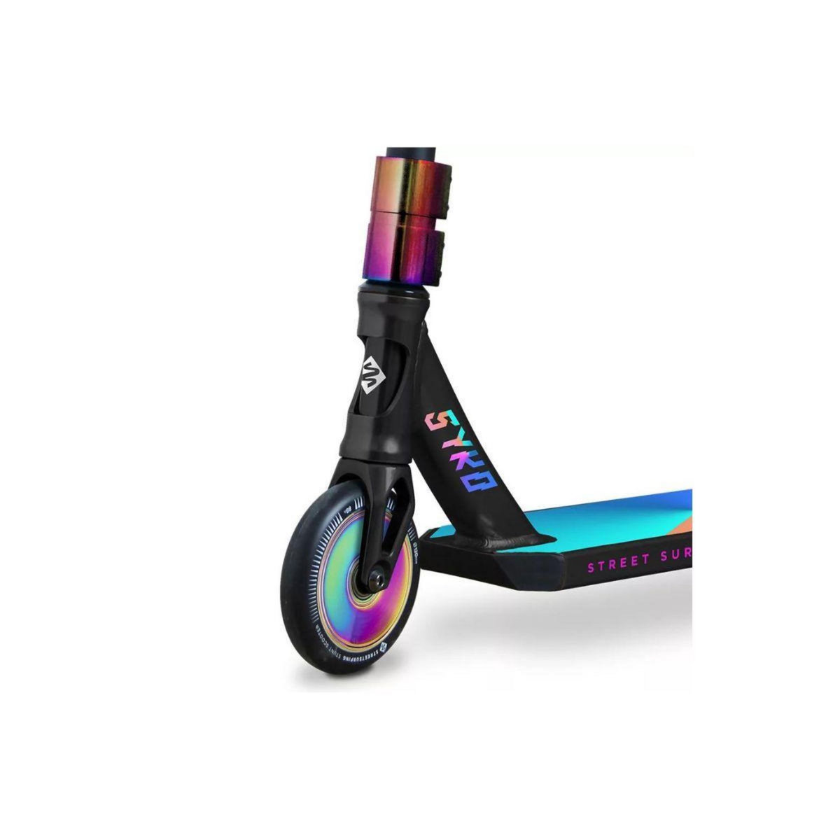 Street Surfing Trottinette Syko Noir-Menthe