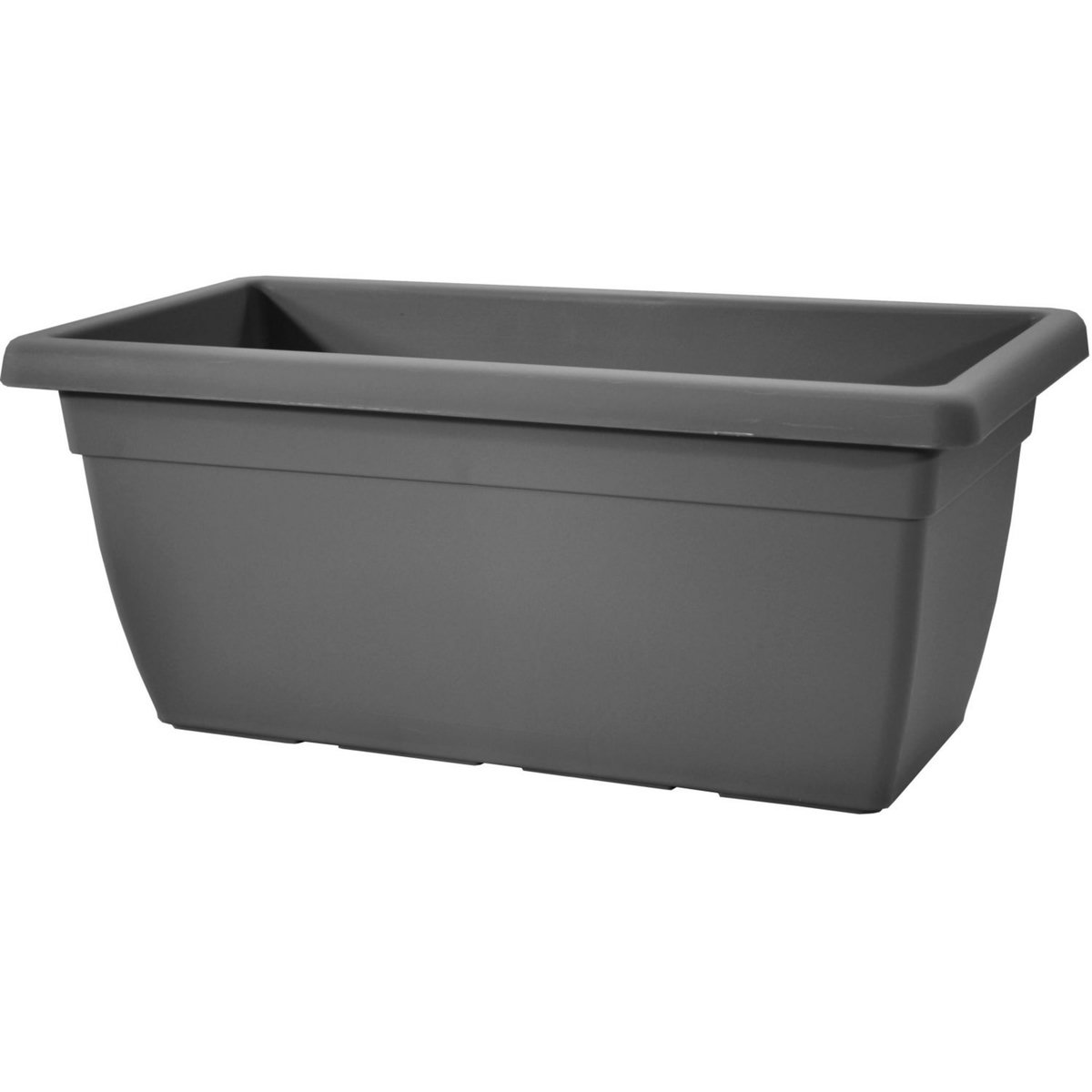 GARDENSTAR Jardinière en plastique - L80- Gris