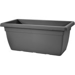 GARDENSTAR Jardinière en plastique - L80- Gris