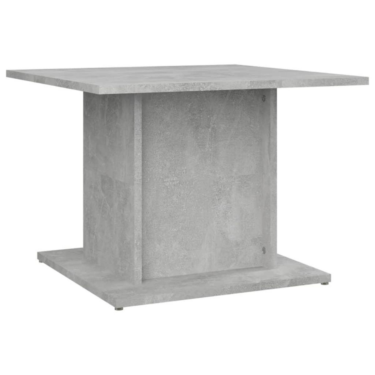 VIDAXL Table basse gris beton 55,5x55,5x40 cm bois d'ingenierie