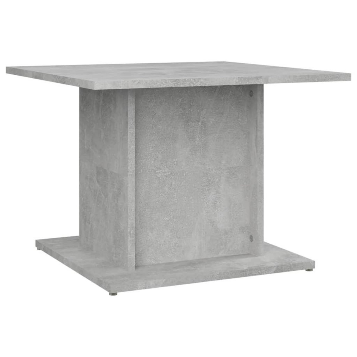 VIDAXL Table basse gris beton 55,5x55,5x40 cm bois d'ingenierie