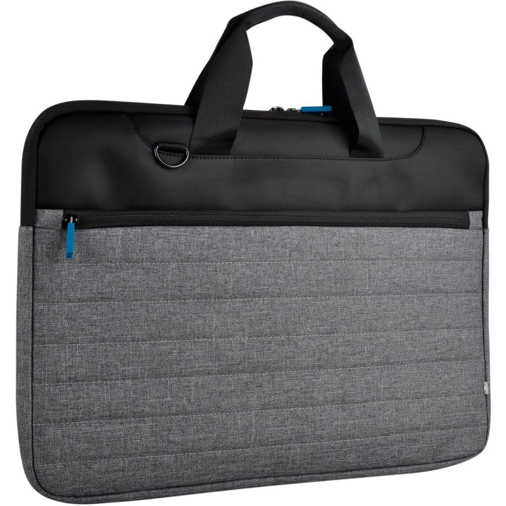 Voir la diapositive 3 : ESSENTIEL B Sacoche 17'' Classic gris/bleu