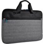 Voir la diapositive 3 : ESSENTIEL B Sacoche 17'' Classic gris/bleu