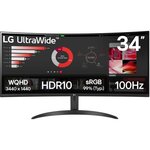 LG Ecran PC UltraWide 34WR50QK-B 34'' VA