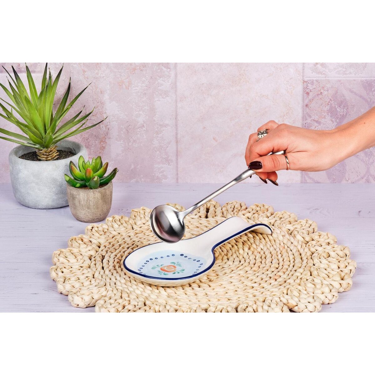 BJORN Repose cuillère NAPOLI - Agrume