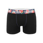 Voir la diapositive 6 : FREEGUN Lot de 4 Boxers homme Coton Bio Noir