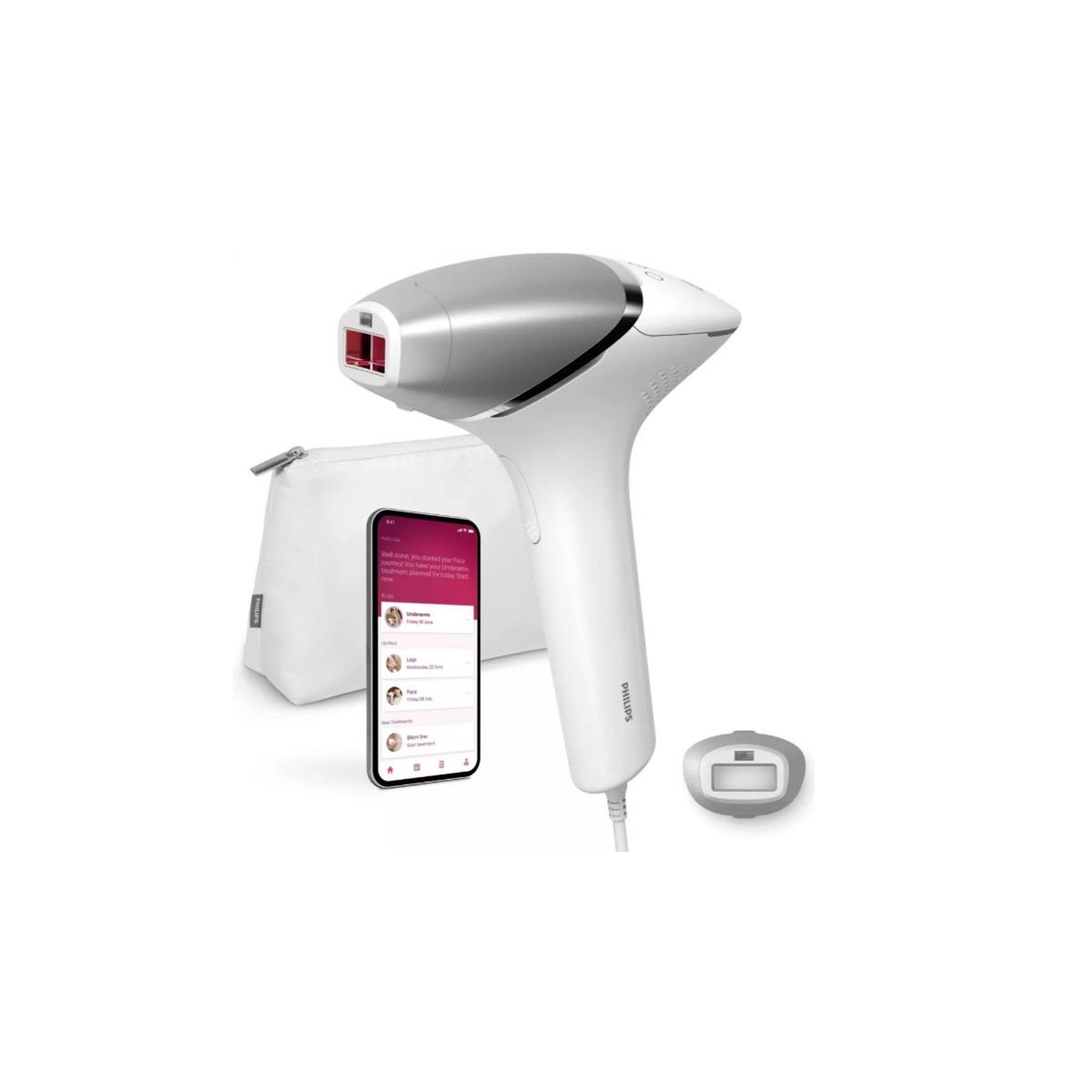 Philips Epilateur à lumière pulsée & laser blanc/gris - bri940/00