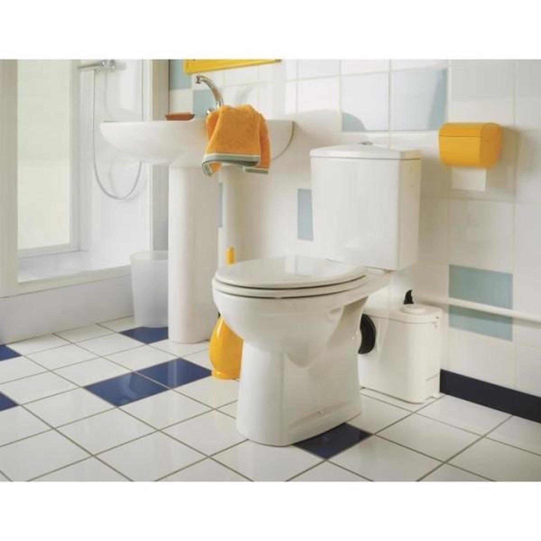 Voir la diapositive 2 : MARKET24 Broyeur WC Sanisan