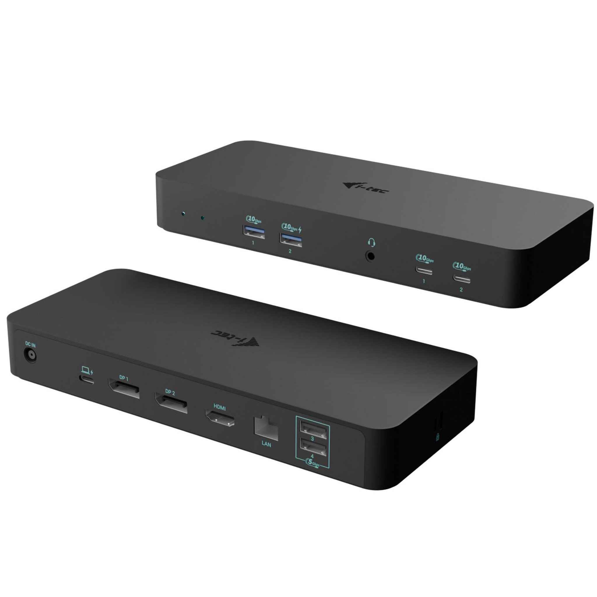 Voir la diapositive 2 : I-TEC I-tec c31intgtri4kdocpdit station d'accueil avec fil usb 3.2 gen 1 (3.1 gen 1) type-c noir
