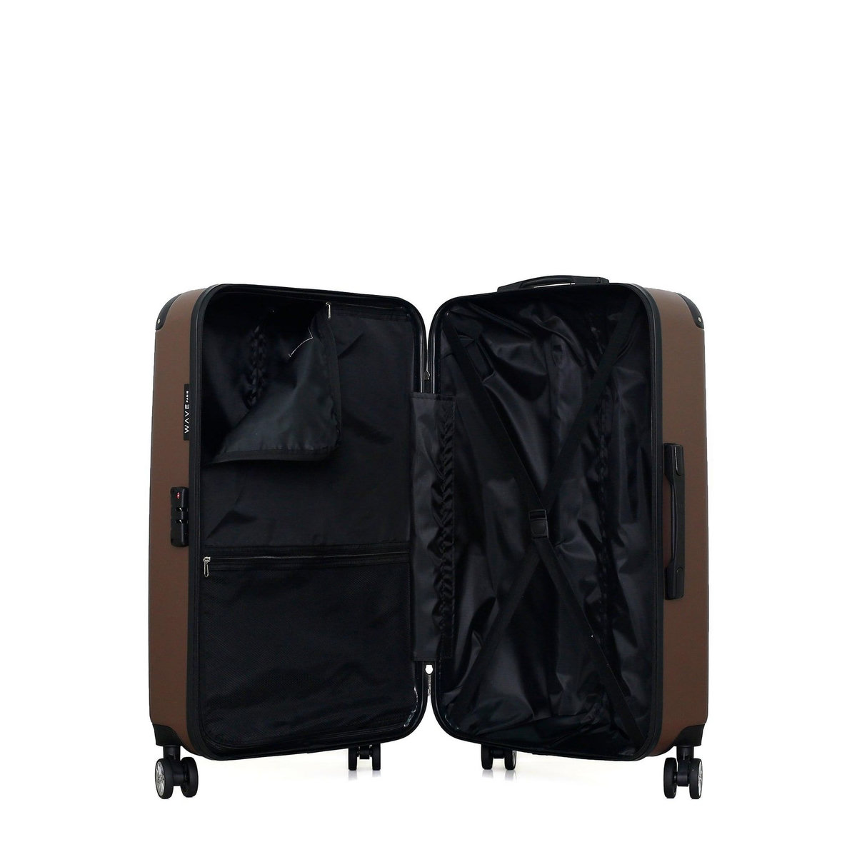 WAVE PARIS WAVE PARIS - Lot de 3 - Valise grand format, valise weekend et valise cabine TAGE