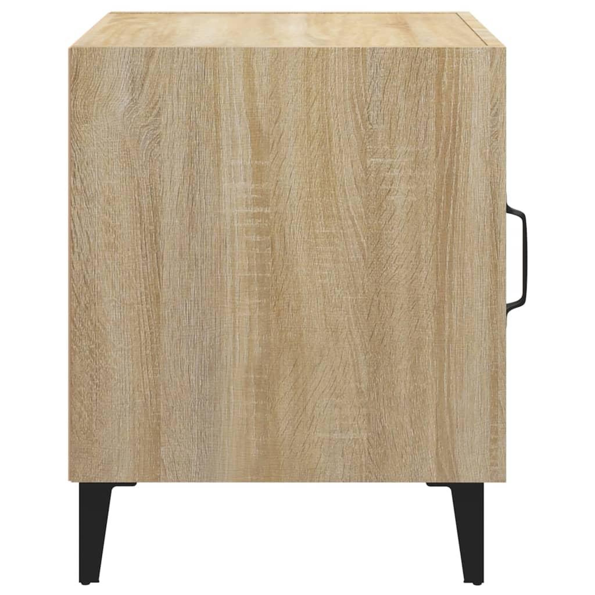 Voir la diapositive 5 : VIDAXL Tables de chevet 2 pcs Chene Sonoma Bois d'ingenierie