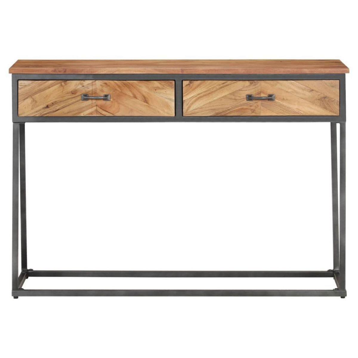 VIDAXL Table console 110x35x75 cm Bois d'acacia massif