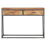 Voir la diapositive 2 : VIDAXL Table console 110x35x75 cm Bois d'acacia massif