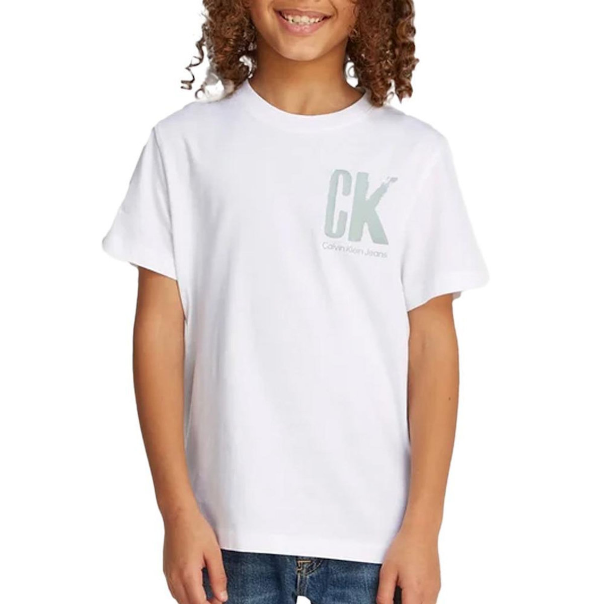 CALVIN KLEIN JEANS T Shirt  Garçon Calvin Klein Jeans ChestYAF