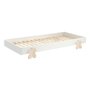 Voir la diapositive 1 : Paris Prix Lit Enfant en Bois  Modulo Puzzle  90x200cm Blanc