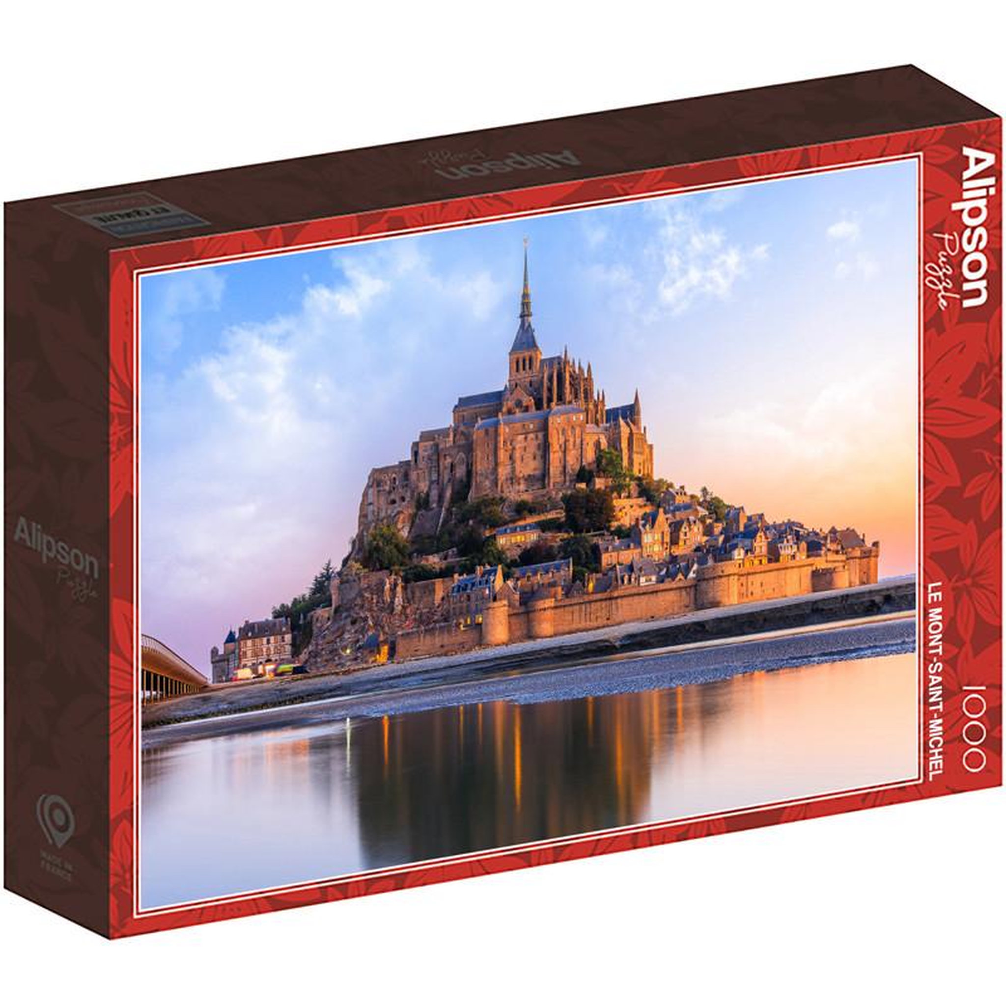 ALIZE Puzzle 1000 pièces Mont Saint-Michel paysage marin – Alizé