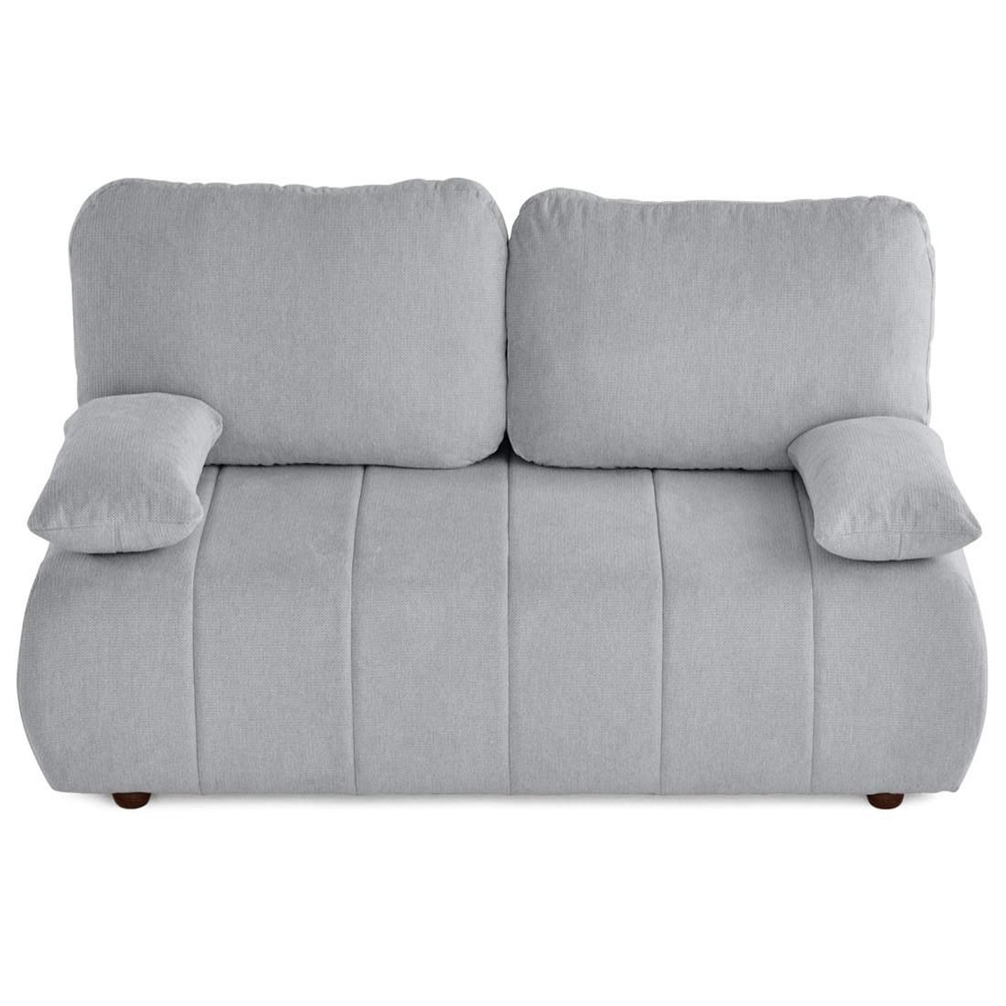 Voir la diapositive 4 : BEST MOBILIER Harper - canapé 3 places convertible avec coffre en tissu texturé