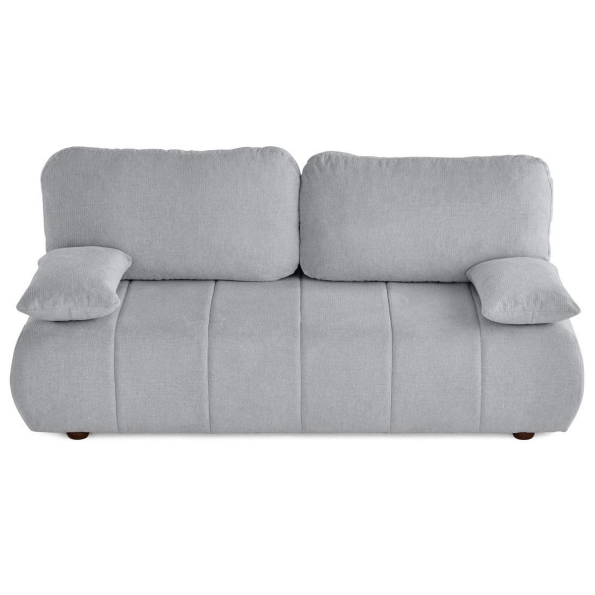 BEST MOBILIER Harper - canapé 3 places convertible avec coffre en tissu texturé