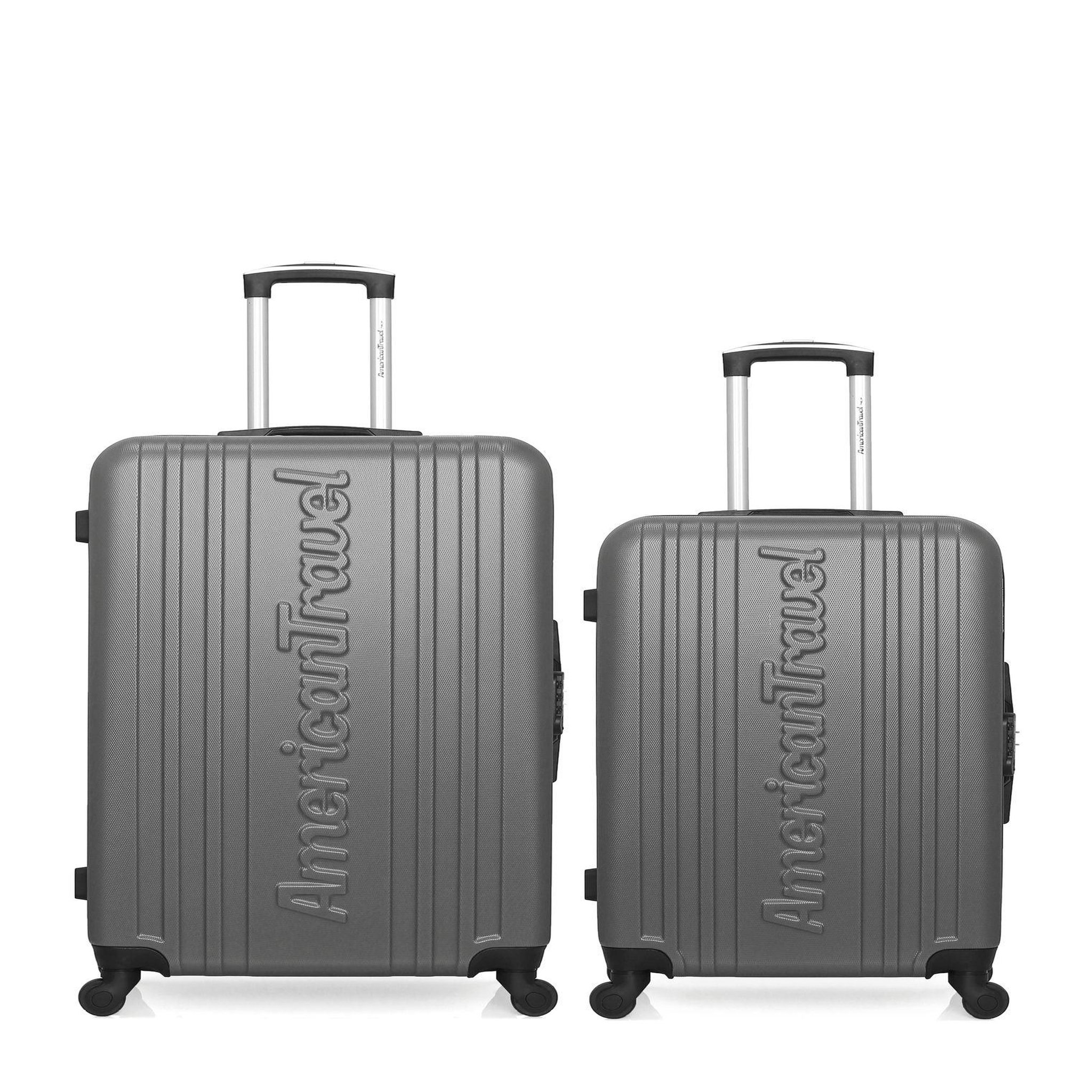 AMERICAN TRAVEL AMERICAN TRAVEL - Lot de 2 - Valises grand format et weekend SPRINGFIELD