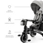 Voir la diapositive 5 : KINDERKRAFT Tricycle jazz 2 pratique et confortable