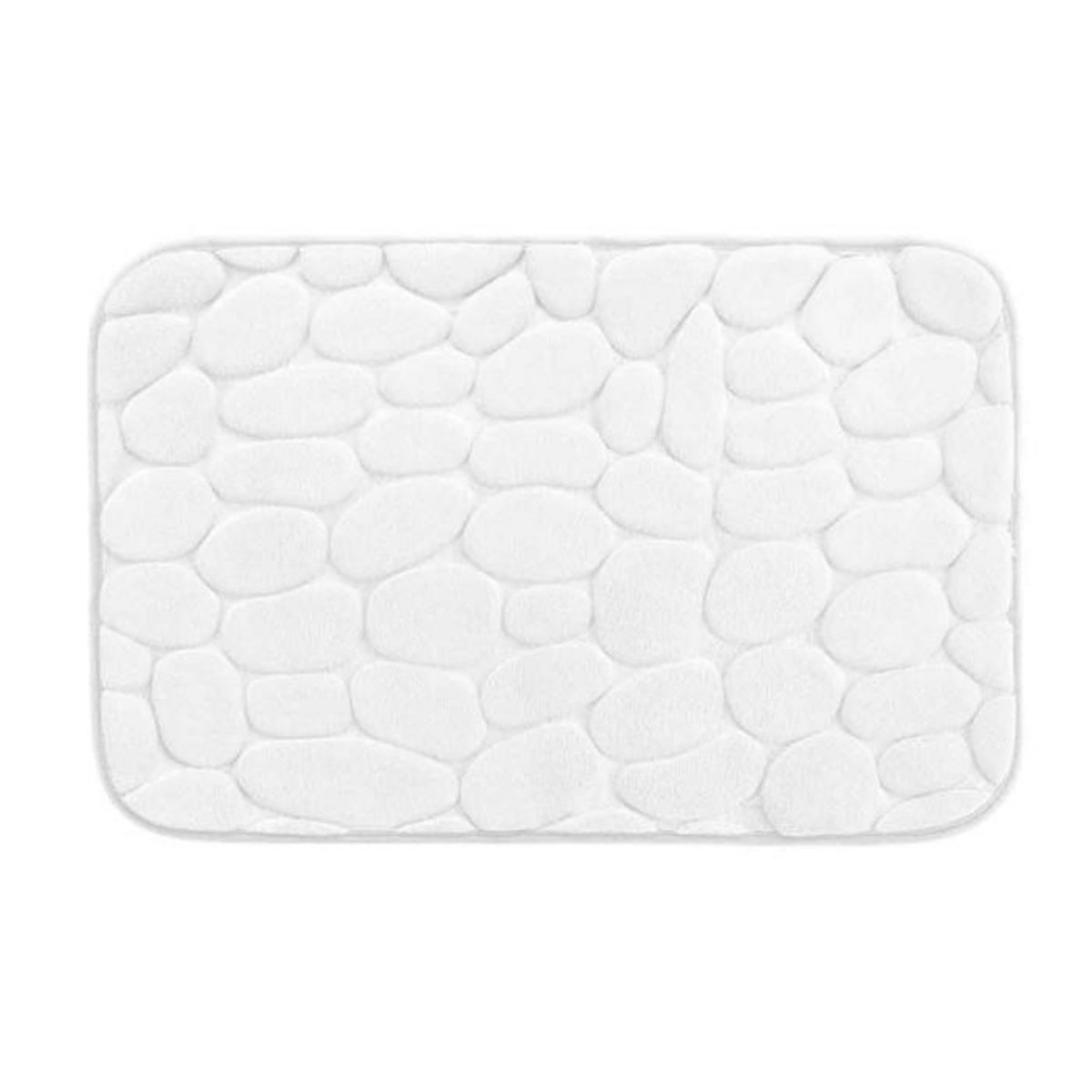Paris Prix Tapis de Bain  Ricochet  40x60cm Blanc