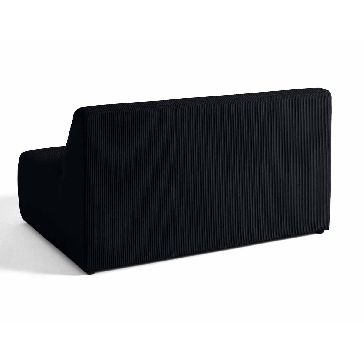 LISA DESIGN Onyx - canapé droit 2 places - en velours côtelé