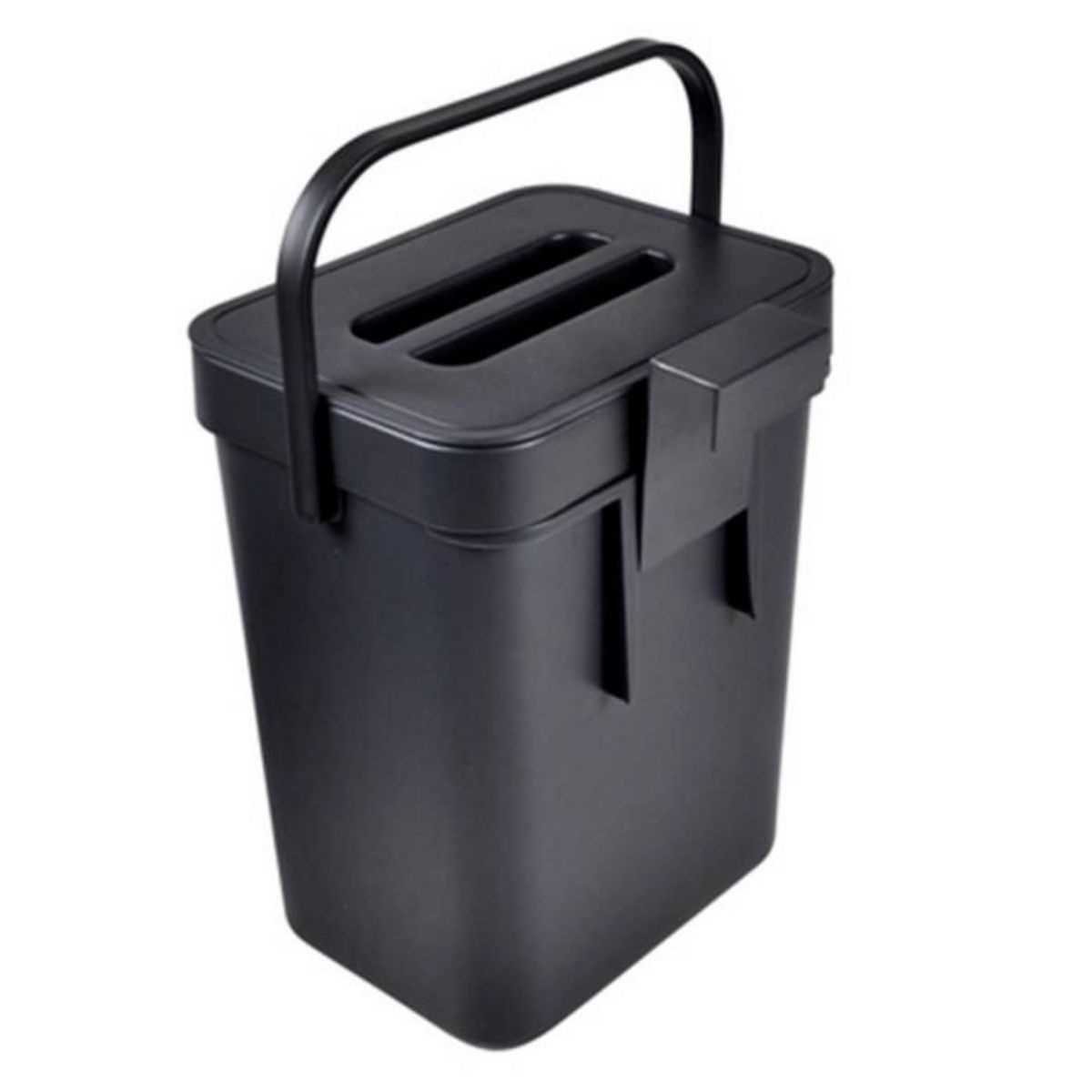 Paris Prix Poubelle de Compost Accrochable  Merle  5L Anthracite