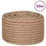 Voir la diapositive 2 : VIDAXL Corde de jute 50 m de long 16 mm d'epaisseur