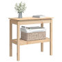 Voir la diapositive 3 : VIDAXL Table console 80x40x75 cm Bois massif de pin