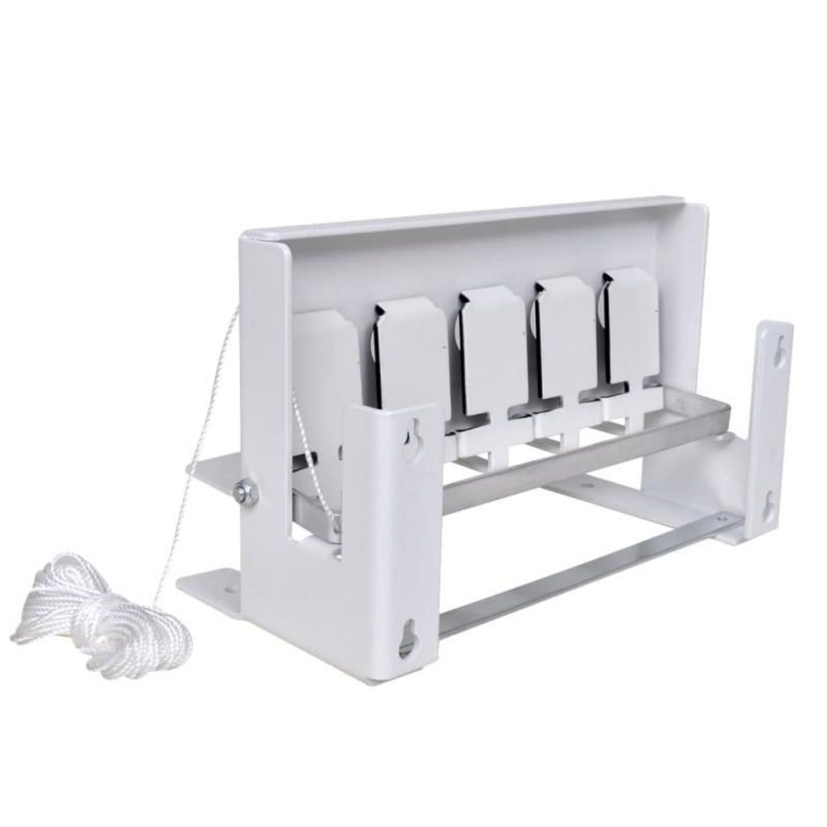 VIDAXL Cible à 5 trous avec corde de réinitialisation