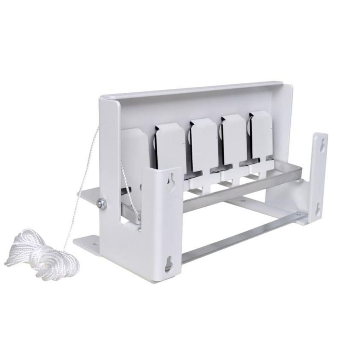 VIDAXL Cible à 5 trous avec corde de réinitialisation