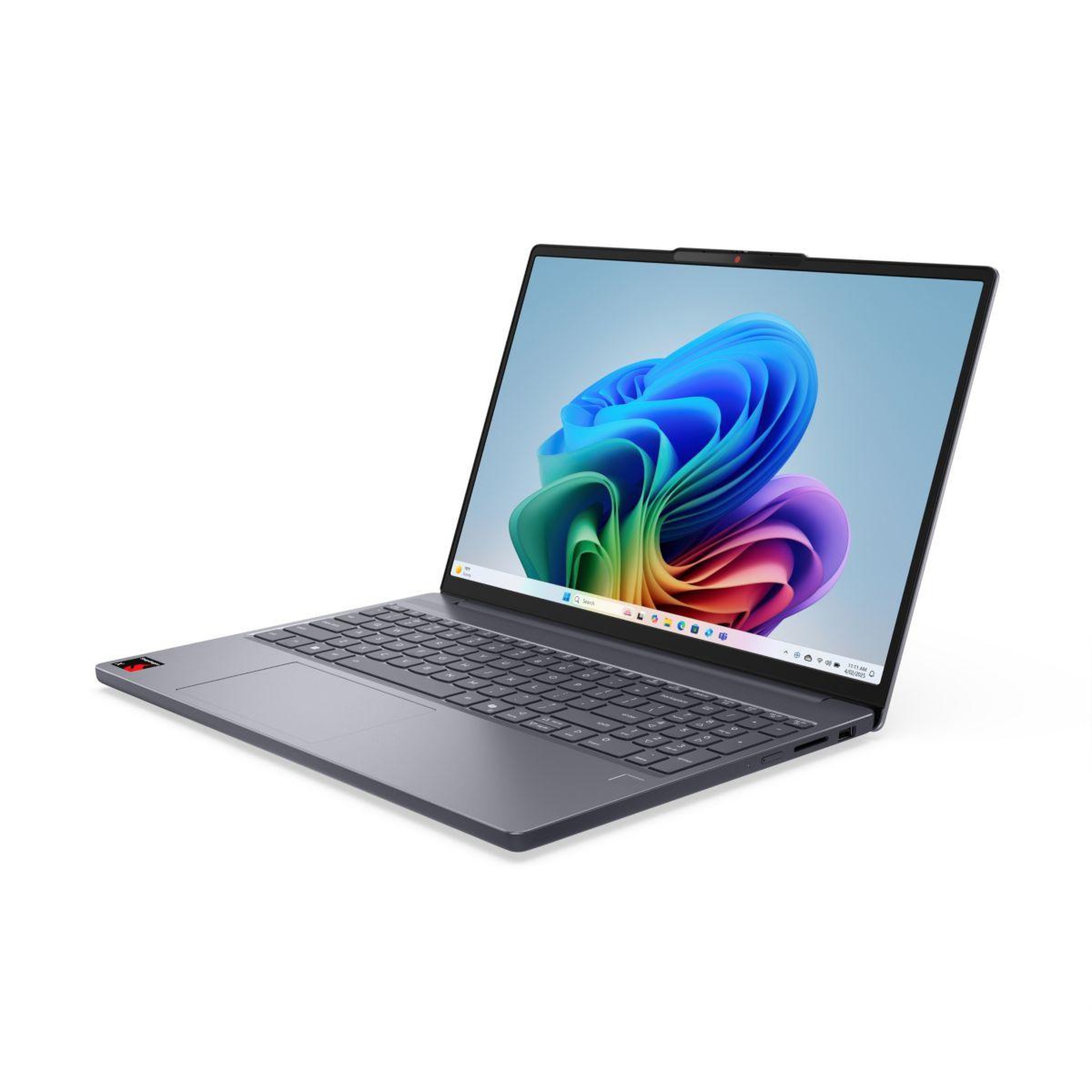Voir la diapositive 4 : Lenovo Ordinateur portable IdeaPad Slim 3x 15Q8X10 AI Copilot+PC