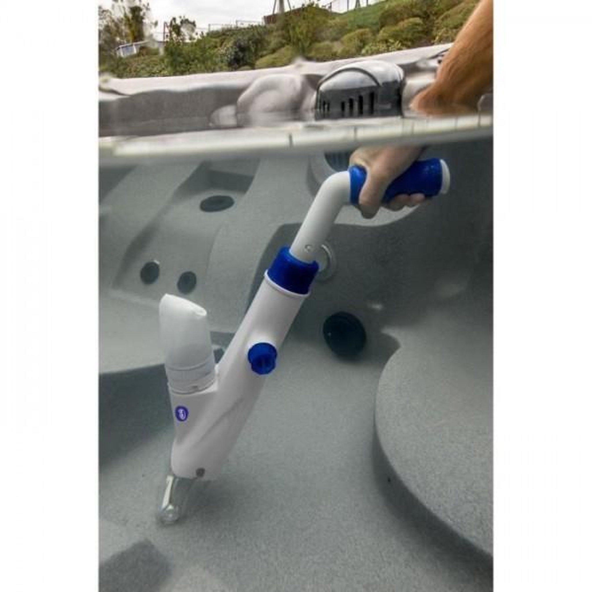 Voir la diapositive 4 : GRE GRE - Nettoyeur Aspirateur électrique a batterie pour piscine et spa - 9,6V