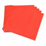 Paris Prix Lot de 20 Serviettes en Papier  Vitamine  33x33cm Rouge